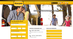 Desktop Screenshot of karpercar.com.br